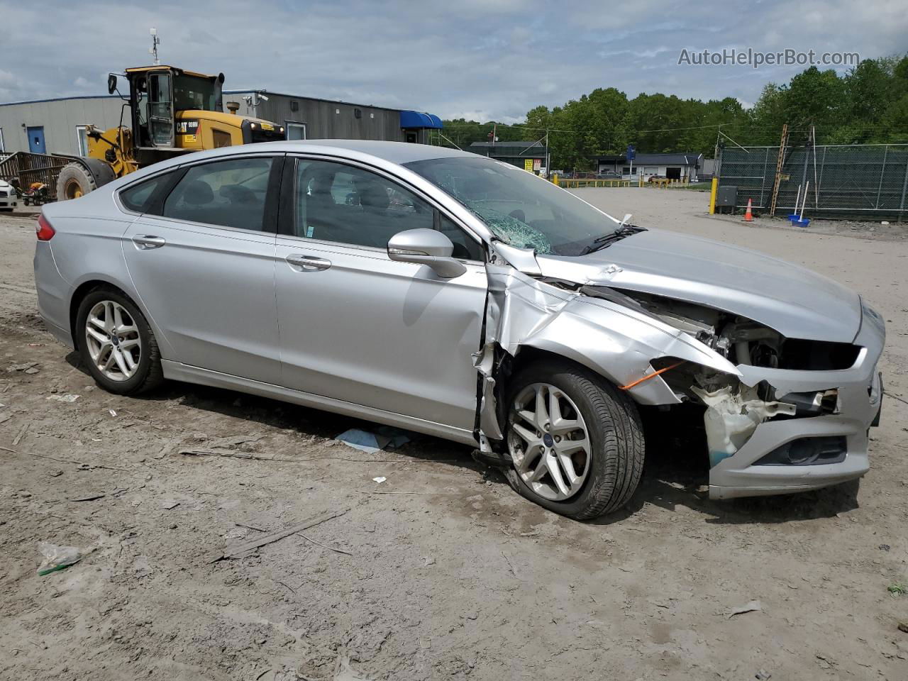 2013 Ford Fusion Se Серый vin: 3FA6P0HR2DR363825