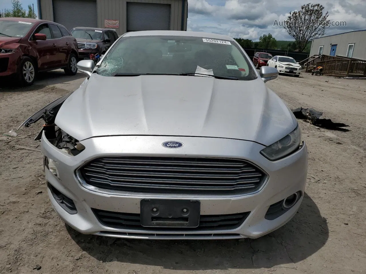 2013 Ford Fusion Se Серый vin: 3FA6P0HR2DR363825