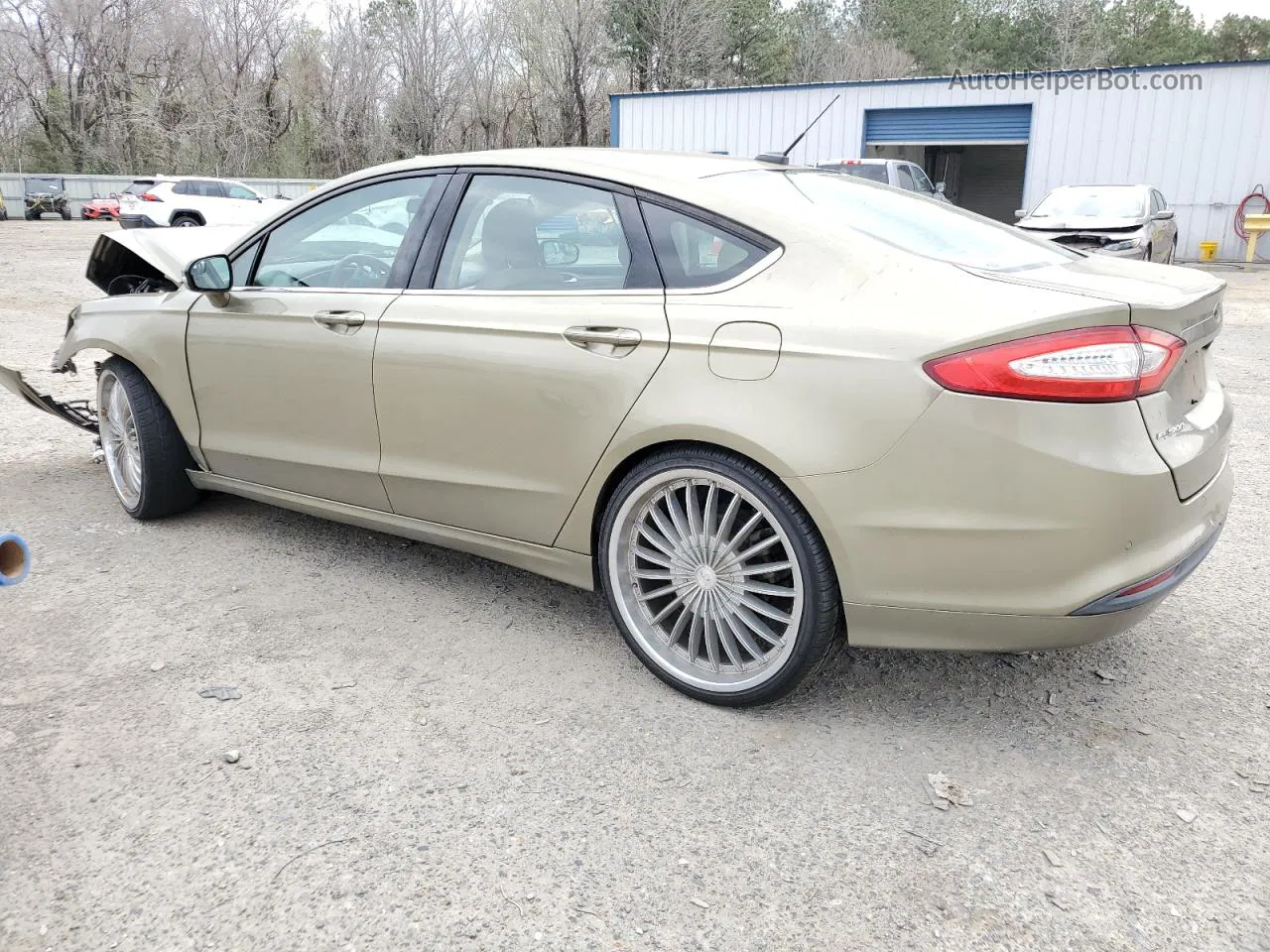 2013 Ford Fusion Se Золотой vin: 3FA6P0HR3DR121027