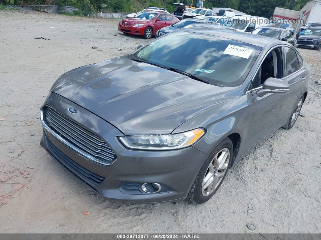 2013 Ford Fusion Se Gray vin: 3FA6P0HR3DR297883