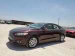 2013 Ford Fusion Se Burgundy vin: 3FA6P0HR3DR378673