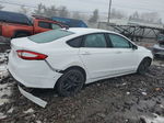 2013 Ford Fusion Se White vin: 3FA6P0HR4DR158622