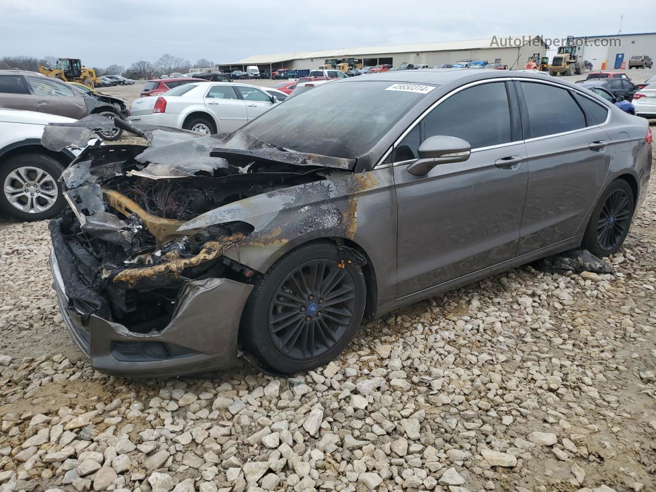 2013 Ford Fusion Se Charcoal vin: 3FA6P0HR4DR302007