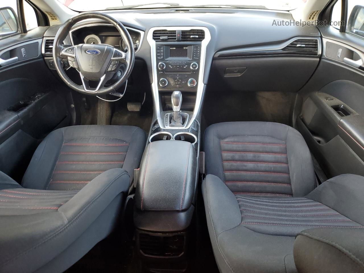 2013 Ford Fusion Se Красный vin: 3FA6P0HR4DR337243