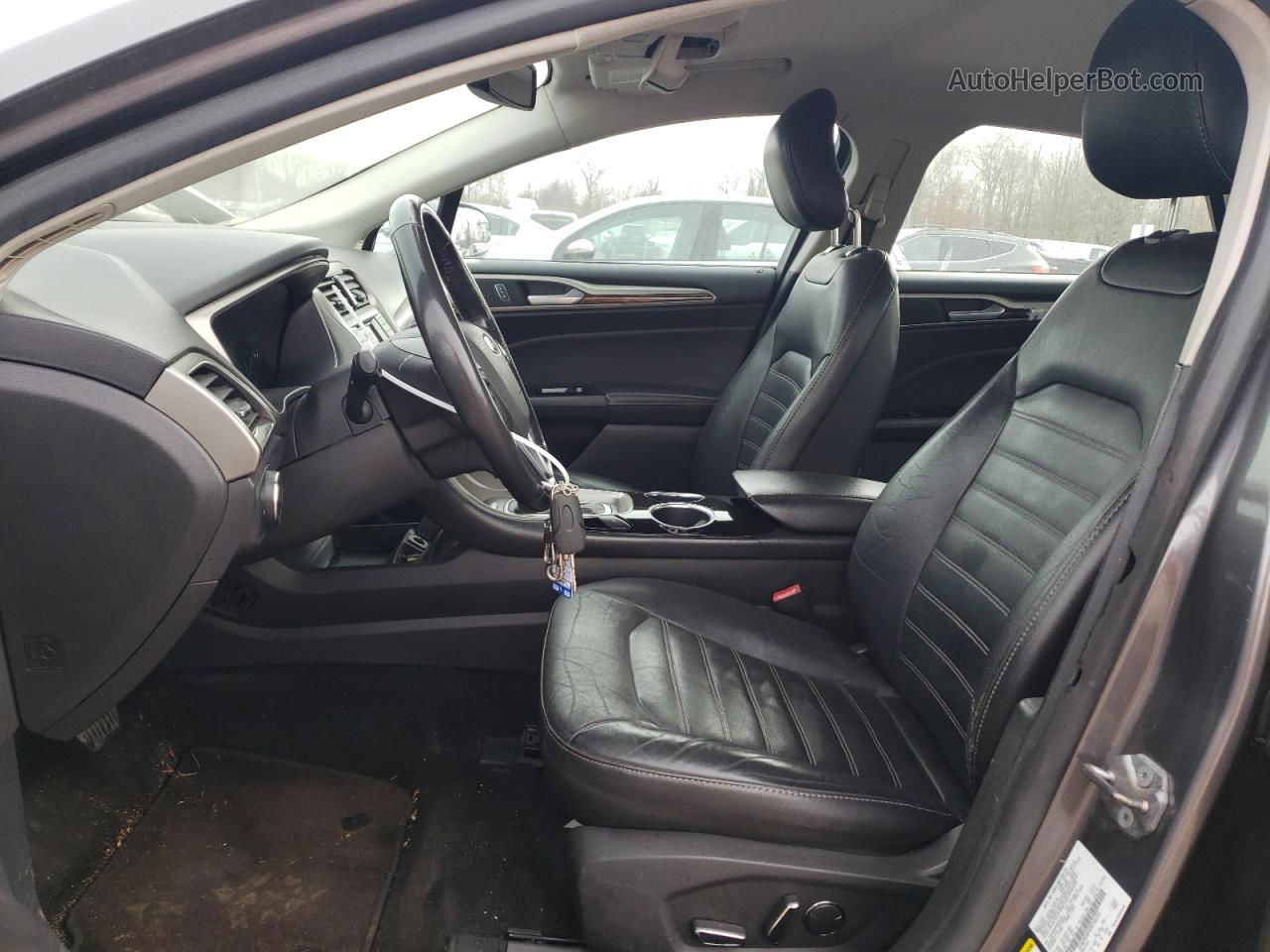 2013 Ford Fusion Se Серый vin: 3FA6P0HR4DR346332