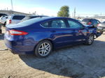 2013 Ford Fusion Se Blue vin: 3FA6P0HR4DR381775