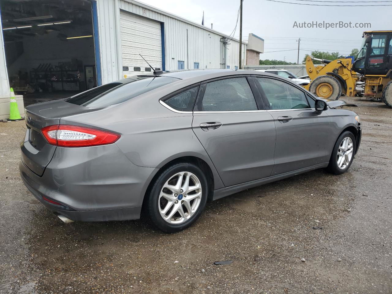 2013 Ford Fusion Se Gray vin: 3FA6P0HR5DR121076