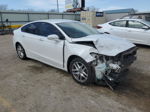 2013 Ford Fusion Se White vin: 3FA6P0HR5DR179429