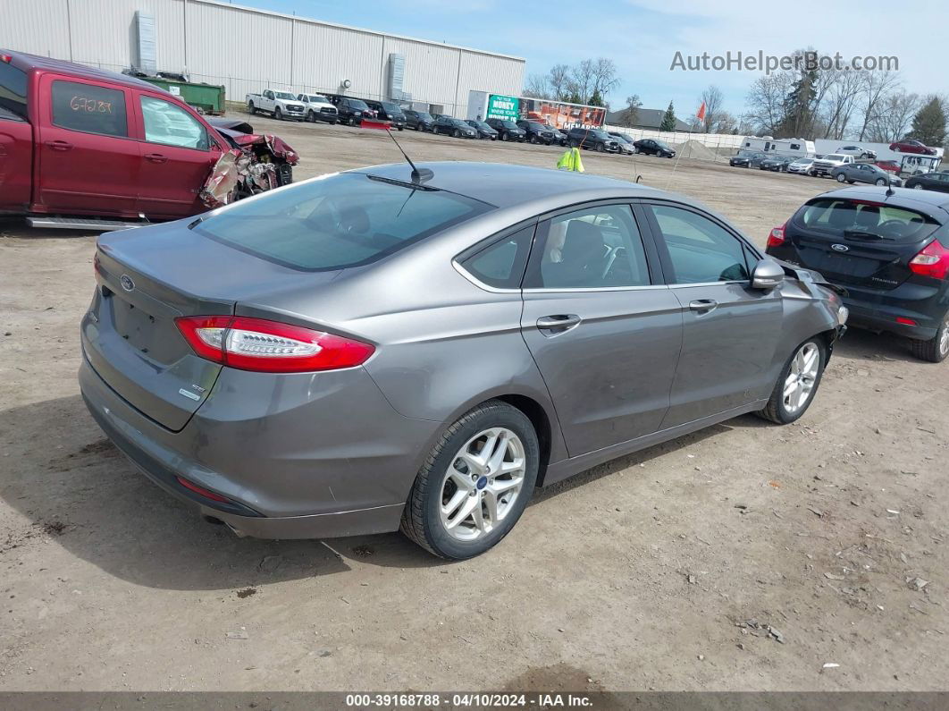 2013 Ford Fusion Se Silver vin: 3FA6P0HR6DR168889