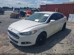 2013 Ford Fusion Se White vin: 3FA6P0HR6DR188852