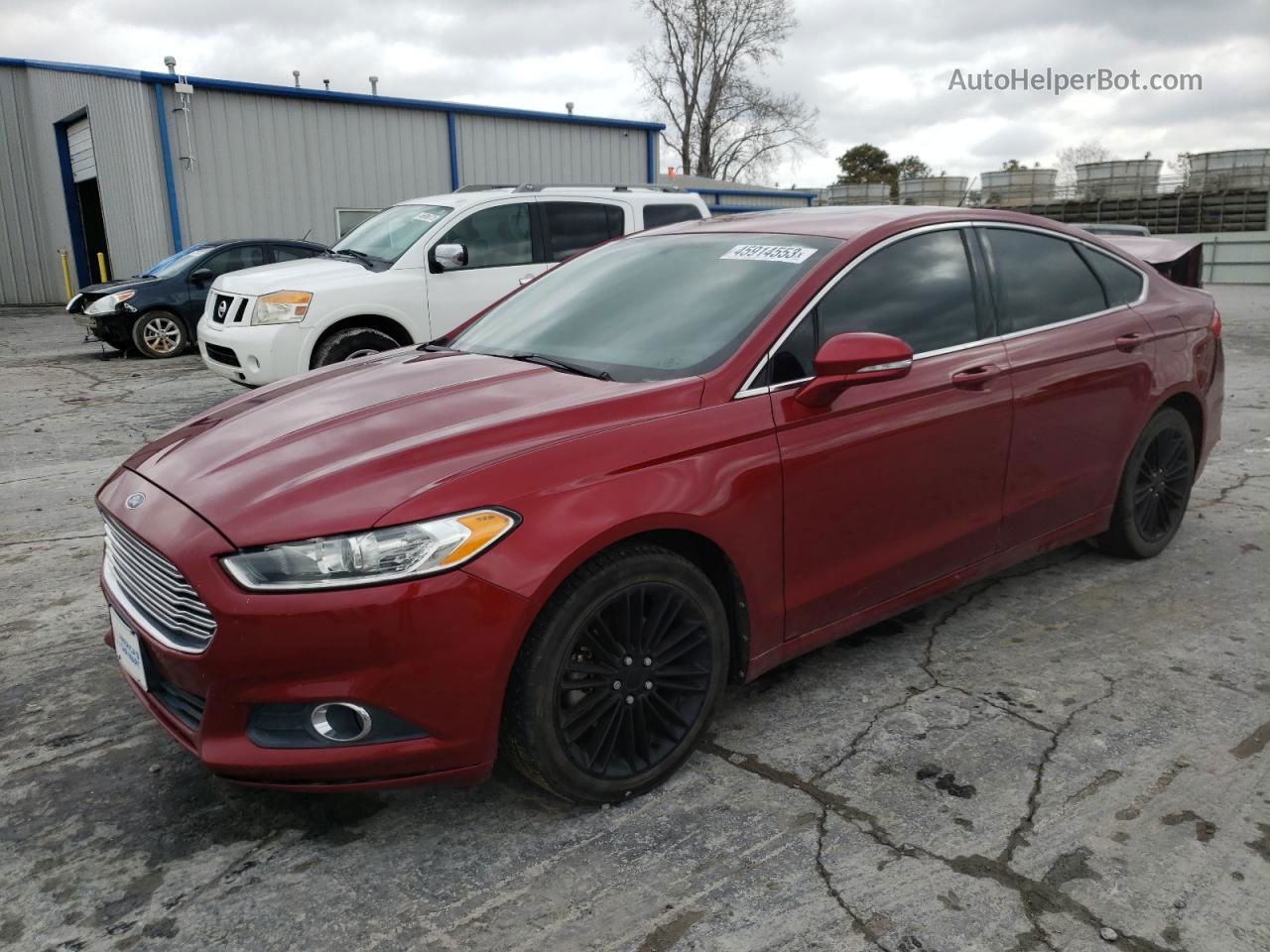 2013 Ford Fusion Se Red vin: 3FA6P0HR6DR260312