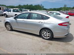 2013 Ford Fusion Se Silver vin: 3FA6P0HR6DR315809