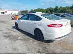 2013 Ford Fusion Se White vin: 3FA6P0HR6DR331704