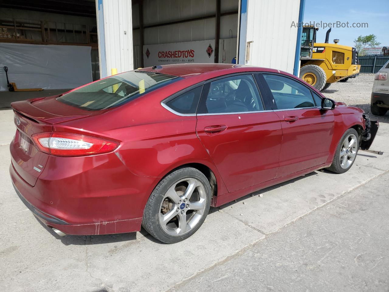 2013 Ford Fusion Se Красный vin: 3FA6P0HR6DR343707