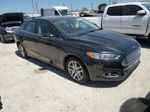 2013 Ford Fusion Se Black vin: 3FA6P0HR6DR370258