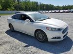 2013 Ford Fusion Se White vin: 3FA6P0HR6DR375315