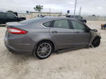 2013 Ford Fusion Se Gray vin: 3FA6P0HR6DR375458