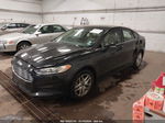 2013 Ford Fusion Se Black vin: 3FA6P0HR7DR149963