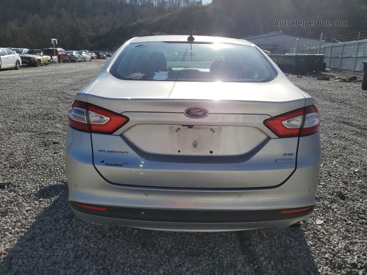 2013 Ford Fusion Se Серебряный vin: 3FA6P0HR7DR173227