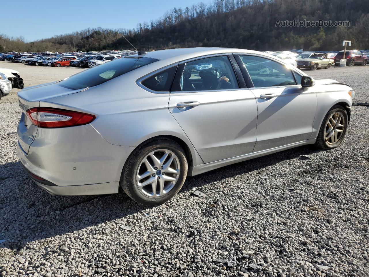 2013 Ford Fusion Se Серебряный vin: 3FA6P0HR7DR173227