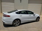 2013 Ford Fusion Se White vin: 3FA6P0HR7DR203973