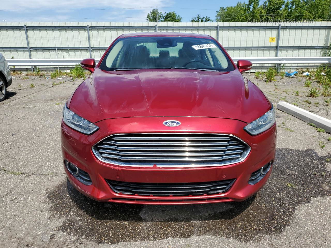 2013 Ford Fusion Se Красный vin: 3FA6P0HR7DR218912