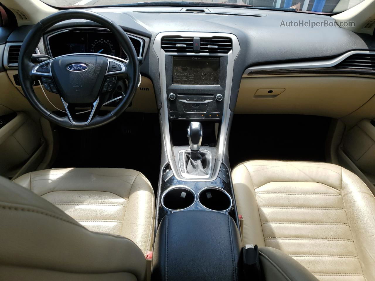 2013 Ford Fusion Se Красный vin: 3FA6P0HR7DR218912