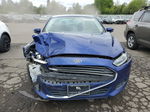 2013 Ford Fusion Se Blue vin: 3FA6P0HR7DR345711