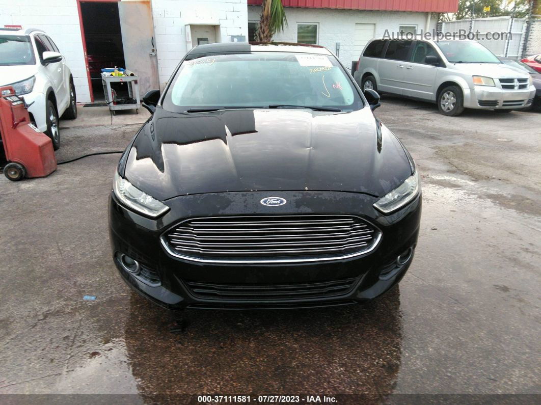 2013 Ford Fusion Se Черный vin: 3FA6P0HR8DR122996