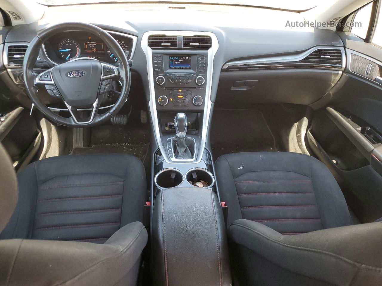 2013 Ford Fusion Se Белый vin: 3FA6P0HR8DR153178