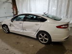 2013 Ford Fusion Se White vin: 3FA6P0HR8DR294977