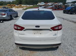 2013 Ford Fusion Se White vin: 3FA6P0HR8DR310630