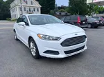 2013 Ford Fusion Se White vin: 3FA6P0HRXDR128301