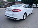 2013 Ford Fusion Se White vin: 3FA6P0HRXDR128301