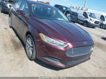 2013 Ford Fusion Se Maroon vin: 3FA6P0HRXDR263231