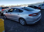 2013 Ford Fusion Se Silver vin: 3FA6P0HRXDR345802