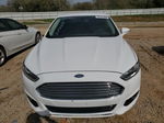 2013 Ford Fusion Titanium White vin: 3FA6P0K90DR228075