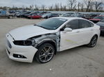 2013 Ford Fusion Titanium Белый vin: 3FA6P0K90DR321761