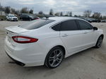 2013 Ford Fusion Titanium Белый vin: 3FA6P0K90DR321761