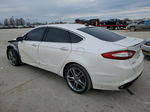 2013 Ford Fusion Titanium Белый vin: 3FA6P0K90DR321761