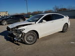 2014 Ford Fusion Titanium White vin: 3FA6P0K90ER292991