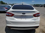 2015 Ford Fusion Titanium Белый vin: 3FA6P0K90FR196389