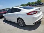 2015 Ford Fusion Titanium White vin: 3FA6P0K90FR196389