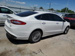 2015 Ford Fusion Titanium Белый vin: 3FA6P0K90FR196389