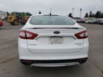 2016 Ford Fusion Titanium White vin: 3FA6P0K90GR174703