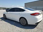 2017 Ford Fusion Titanium White vin: 3FA6P0K90HR115569