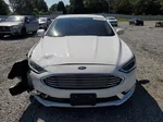 2017 Ford Fusion Titanium White vin: 3FA6P0K90HR115569