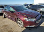 2017 Ford Fusion Titanium Purple vin: 3FA6P0K90HR207457