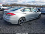 2019 Ford Fusion Titanium Silver vin: 3FA6P0K90KR260750