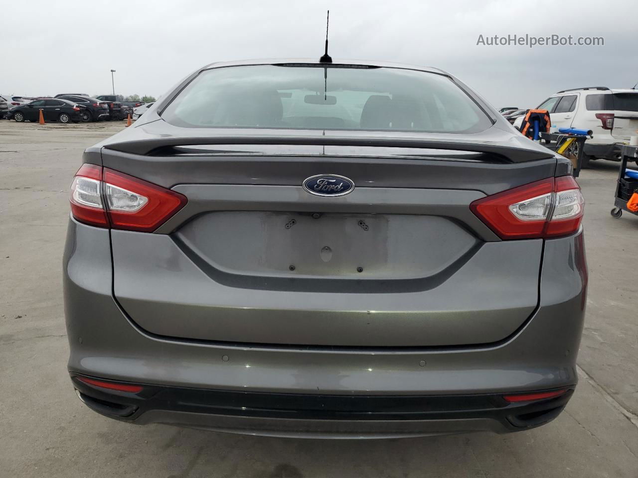 2013 Ford Fusion Titanium Gray vin: 3FA6P0K91DR279763